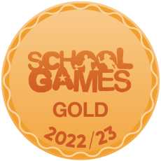 School Games Gold Award 2021-2022 Logo